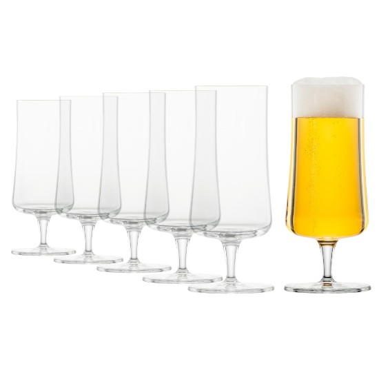6-delt ølglassæt, krystalglas, 405 ml, "Basic Bar Motion" - Schott Zwiesel