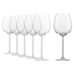 6-pcs Burgundy wine glass set, 460 ml, "Diva" - Schott Zwiesel