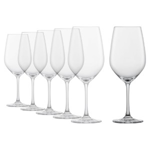 Комплект чаши за червено вино от 6 части, 504 мл, "Vina" - Schott Zwiesel