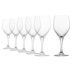 6-pcs red wine glass set, 445 ml, "Mondial" - Schott Zwiesel