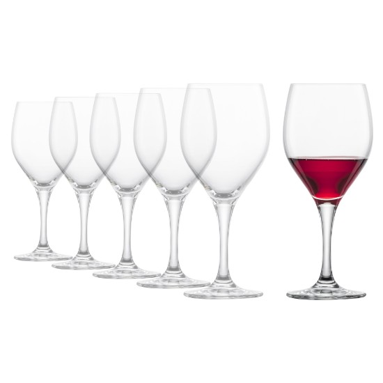 6-pcs red wine glass set, 445 ml, "Mondial" - Schott Zwiesel