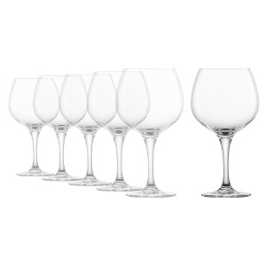 Set of 6 Burgundy wine glasses, "Mondial" 588 ml - Schott Zwiesel