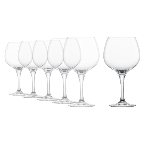 Conjunto de 6 taças de vinho Borgonha, "Mondial" 588 ml - Schott Zwiesel