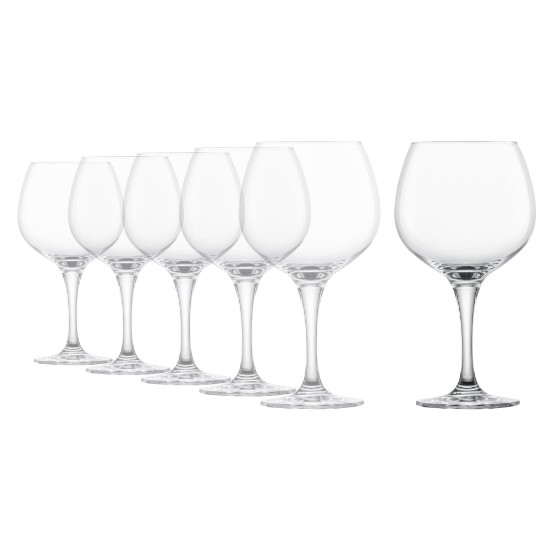 Sett med 6 burgunder vinglass, "Mondial" 588 ml - Schott Zwiesel