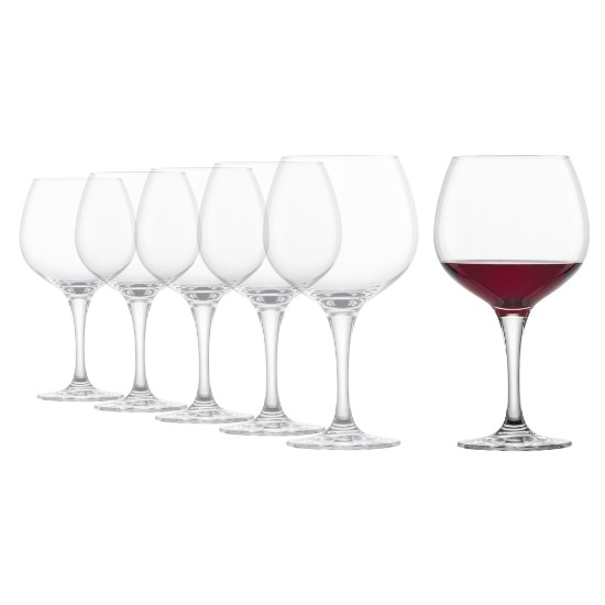 Coffret de 6 verres à vin Bourgogne, "Mondial" 588 ml - Schott Zwiesel