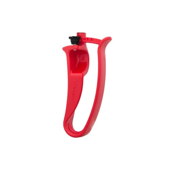 Colher de porção de sorvete, aço inoxidável, 44 gr, Vermelho - Zeroll