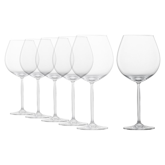 Set 6 pahare Burgundy, sticla cristalina, 840ml, "Diva" - Schott Zwiesel