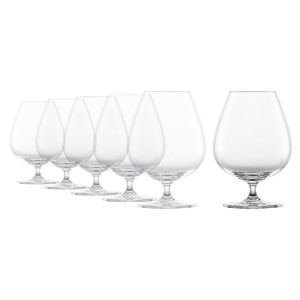 6 részes konyak pohár készlet, kristályos üveg, 805 ml, "Bar Special" - Schott Zwiesel