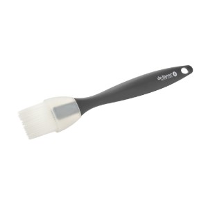 Pastry brush, silicone, 25 cm, width 3 cm - de Buyer
