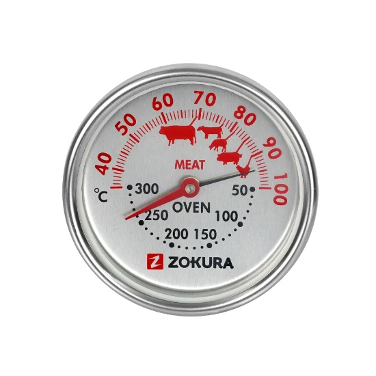 Thermomètre 2 en 1 pour viande et four - Zokura