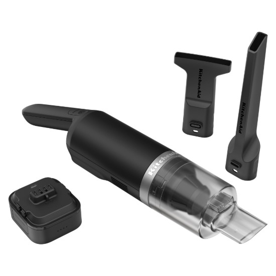 GO johdoton keittiöimuri, akulla, Matte Black - KitchenAid