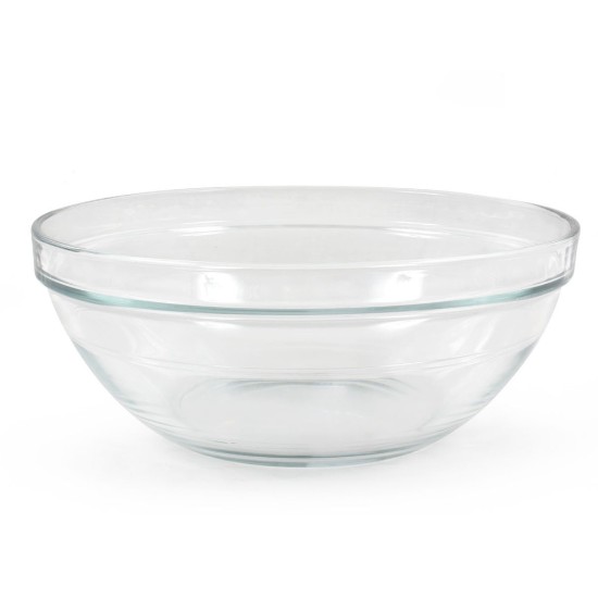 Salatschüssel aus Glas, 23 cm / 2,4 L, "Lys" - Duralex