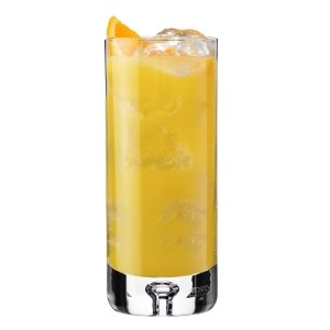 Set med 6 Long Drinks-glas gjorda av kristallint glas, 300 ml, "Legend" - Krosno