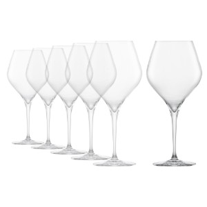 6-pcs Burgundy wine glass set, 660 ml, "Finesse" - Schott Zwiesel