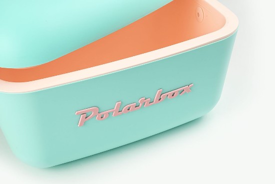 Cool box, 12L, "Classic", Cyan - Baby Rose - Polarbox