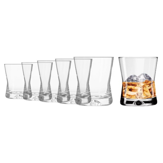 Set of 6 whiskey glasses, X-line, 290 ml - Krosno