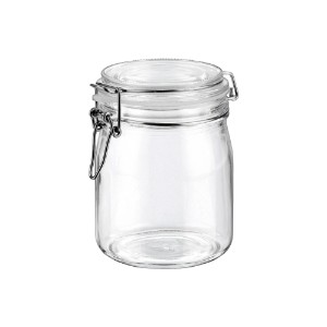 Jar, glass, 750 ml, Normal - Borgonovo