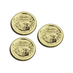Set of 3 lids for jars - Bormioli Rocco
