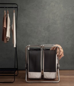 Košara za rublje, 2 odjeljka, čelični okvir, 74,2 x 42 x 75,4 cm - simplehuman