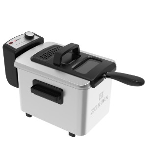 Deep fryer with oil filter, 4 L, 2200 W - Zokura