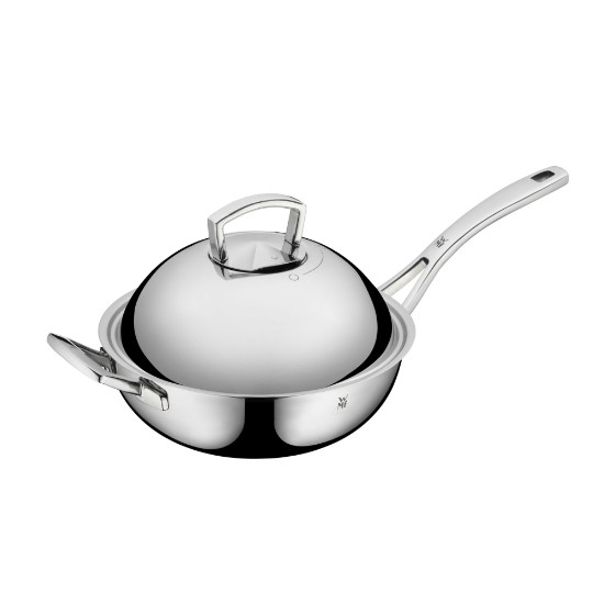 Pánev wok, nerezová ocel, s poklicí, 28 cm / 4 l, "Multiply" - WMF
