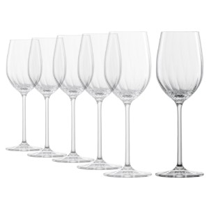 6-pcs white wine glass set, 296 ml, "Prizma" - Schott Zwiesel