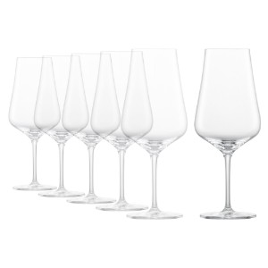 6-pcs red wine glass set, 660 ml, "Fine" - Schott Zwiesel