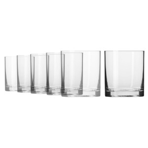 Sæt med 6 whiskyglas, 220 ml - Krosno