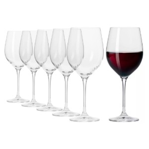 Set of 6 "Harmony" red wine glasses, 450 ml - Krosno