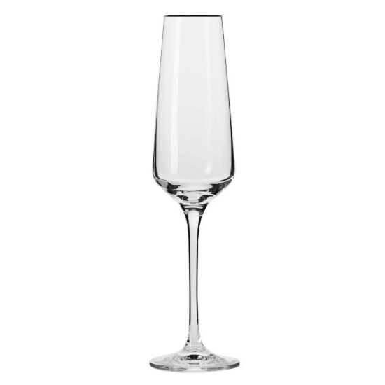 6-daļīgs šampanieša glāžu komplekts, izgatavots no kristāliska stikla, 180ml, "Avant-Garde" - Krosno