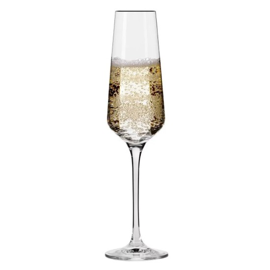 6-daļīgs šampanieša glāžu komplekts, izgatavots no kristāliska stikla, 180ml, "Avant-Garde" - Krosno