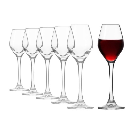 Set of 6 liqueur drinking glasses, 60 ml - Krosno