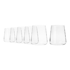 6er-Set Trinkgläser "Avantgarde", 380 ml - Krosno