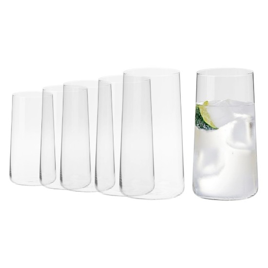 6-piece water tumbler set, 540 ml, "Avant-Garde" - Krosno