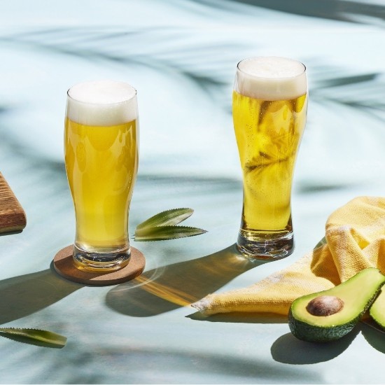 Sada 6 pivní sklenic, ze skla, 580ml, "Chill Casual" - Krosno