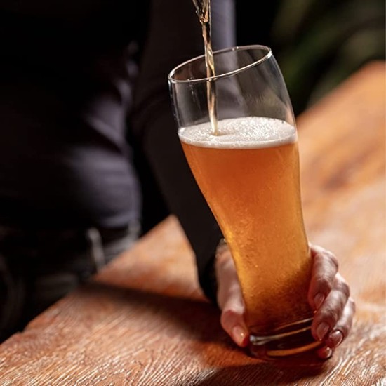 Sada 6 pivní sklenic, ze skla, 580ml, "Chill Casual" - Krosno