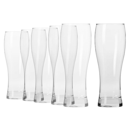 Ensemble de 6 verres à bière, 500 ml - Krosno