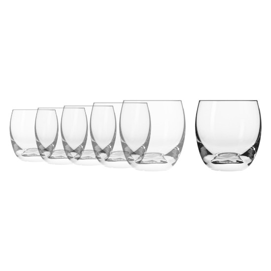 Set of 6 whiskey glasses, "Elite", 300 ml - Krosno