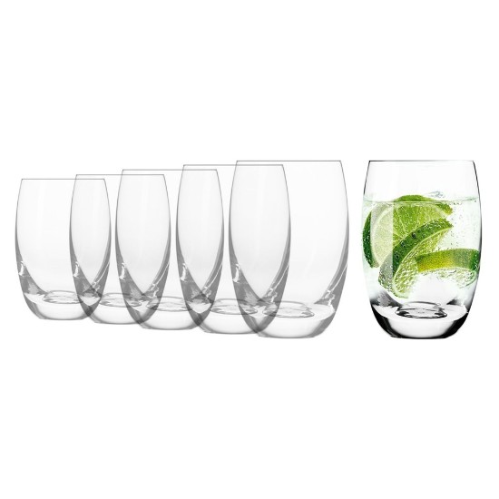 Set mit 6 Longdrinkgläsern 360 ml - Krosno