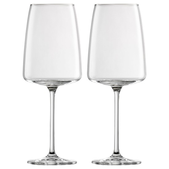 2-delige wijnglazenset, gemaakt van kristallijn glas, 535 ml, "Vivid Senses" - Schott Zwiesel