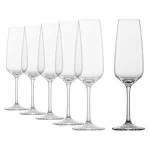 6-pcs champagne /sparkling wine glass set, 283 ml, "Taste" - Schott Zwiesel