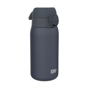 Children's water bottle, stainless steel, 400 ml, Ash Navy - Ion8