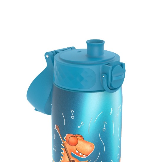 Garrafa de água infantil SLIM, aço inoxidável, 600 ml, Dino Band - Ion8