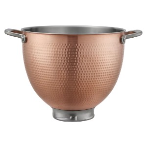 Skål, rustfrit stål, 4,7 L, Hammered Copper - KitchenAid