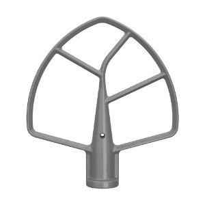 Flat beater for bowl-lift mixers, silvery coating - KitchenAid