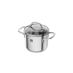 Cooking pot with lid, stainless steel, 12 cm / 1 L, "Zwilling Pico" - Zwilling