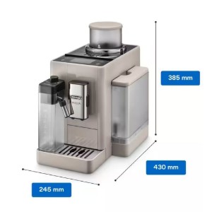Automatische Espressomaschine 1450W, "Rivelia", Sand Beige - DeLonghi