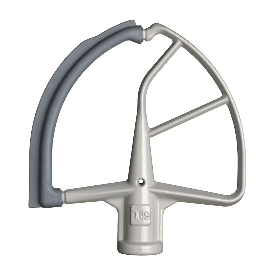 Batedeira flexível para batedeira, para tigela de 6,9L, em metal/silicone - marca KitchenAid