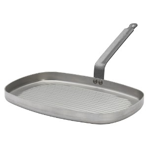 "CARBONE PLUS" grill pan, 38 x 26 cm  - "de Buyer" brand