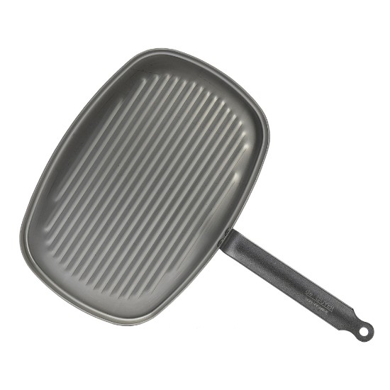 Poêle à griller "CARBONE PLUS", 38 x 26 cm - Marque "de Buyer"